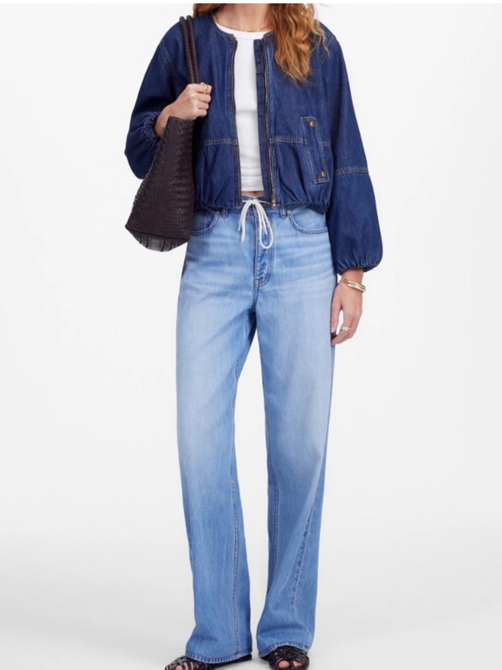 Madewell Low-Slung baggy jean